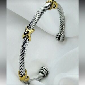 Elegant Cuff Bangle Bracelet